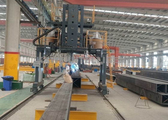 4000mm H خط إنتاج الشعاع التلقائي آلة خط لحام شعاع