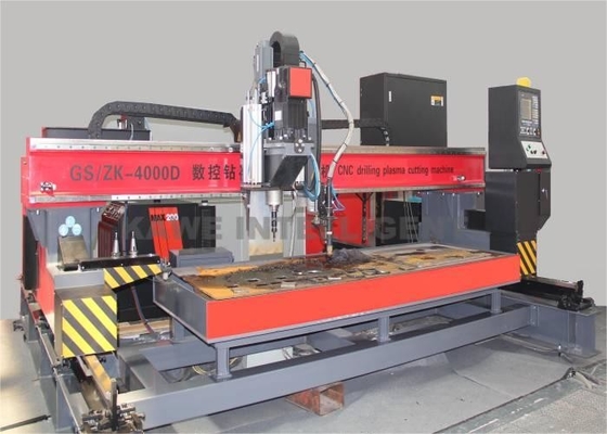 آلة قطع وحفر الألواح الفولاذية CNC بالبلازما 150-3000 دورة في الدقيقة