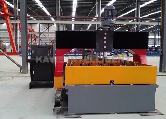 آلة حفر الألواح الفولاذية CNC 2000 × 1500 مم إنتاجية عالية