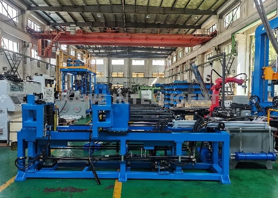 H Beam End Tack سحب من خلال آلة اللحام بسمك 5-12 مم