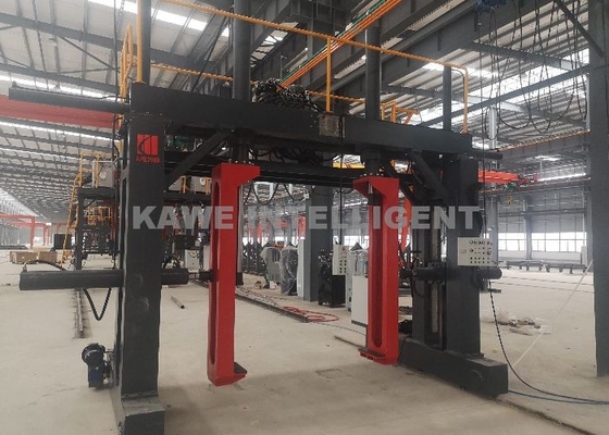 آلة تجميع شعاع الصندوق 8000 مم / دقيقة 300-1500 مم 10KW