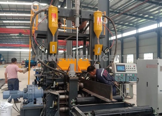 800mm / Min آلة تجميع الشعاع H 200mm ارتفاع التلقائي لحام