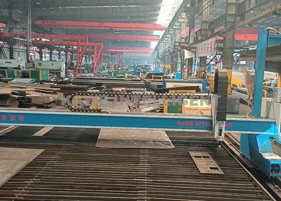 كبير جسر الامتداد CNC آلة قطع البلازما طاولة قطع المعادن بالبلازما 200mm الشعلة