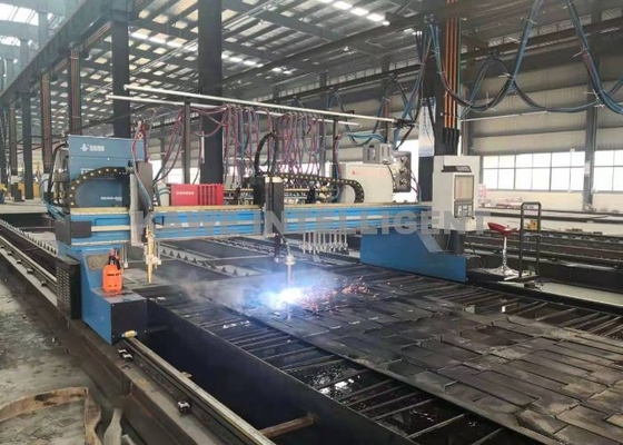آلة قطع أنبوب البلازما الصلب CNC طول 2500 مم 2-80 مم